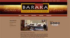 Desktop Screenshot of barakaevents.co.za